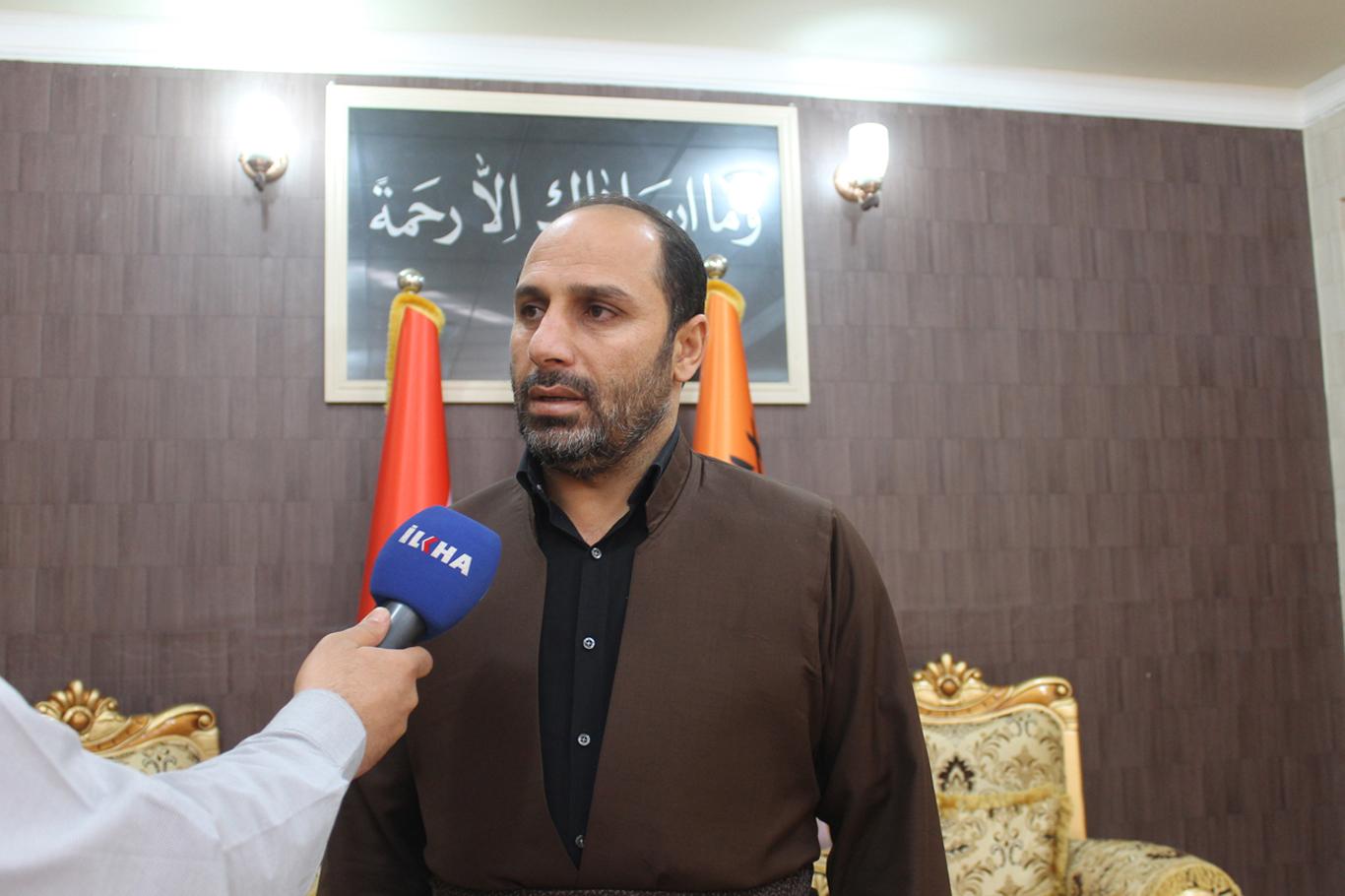Kürdistan Ziraat Bakanının Kürtçe konuşması engellendi Kürdistan Ziraat Bakanının Kürtçe konuşması engellendi